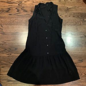 Gap Sheer Black Dress